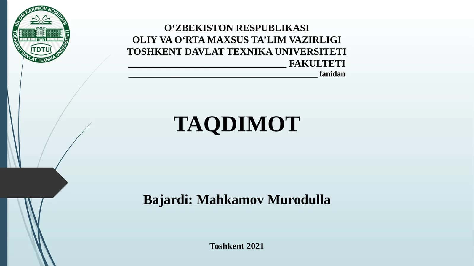 Virtual qabulxonalar jamiyatni demokratlashtirish me'zoni 1
