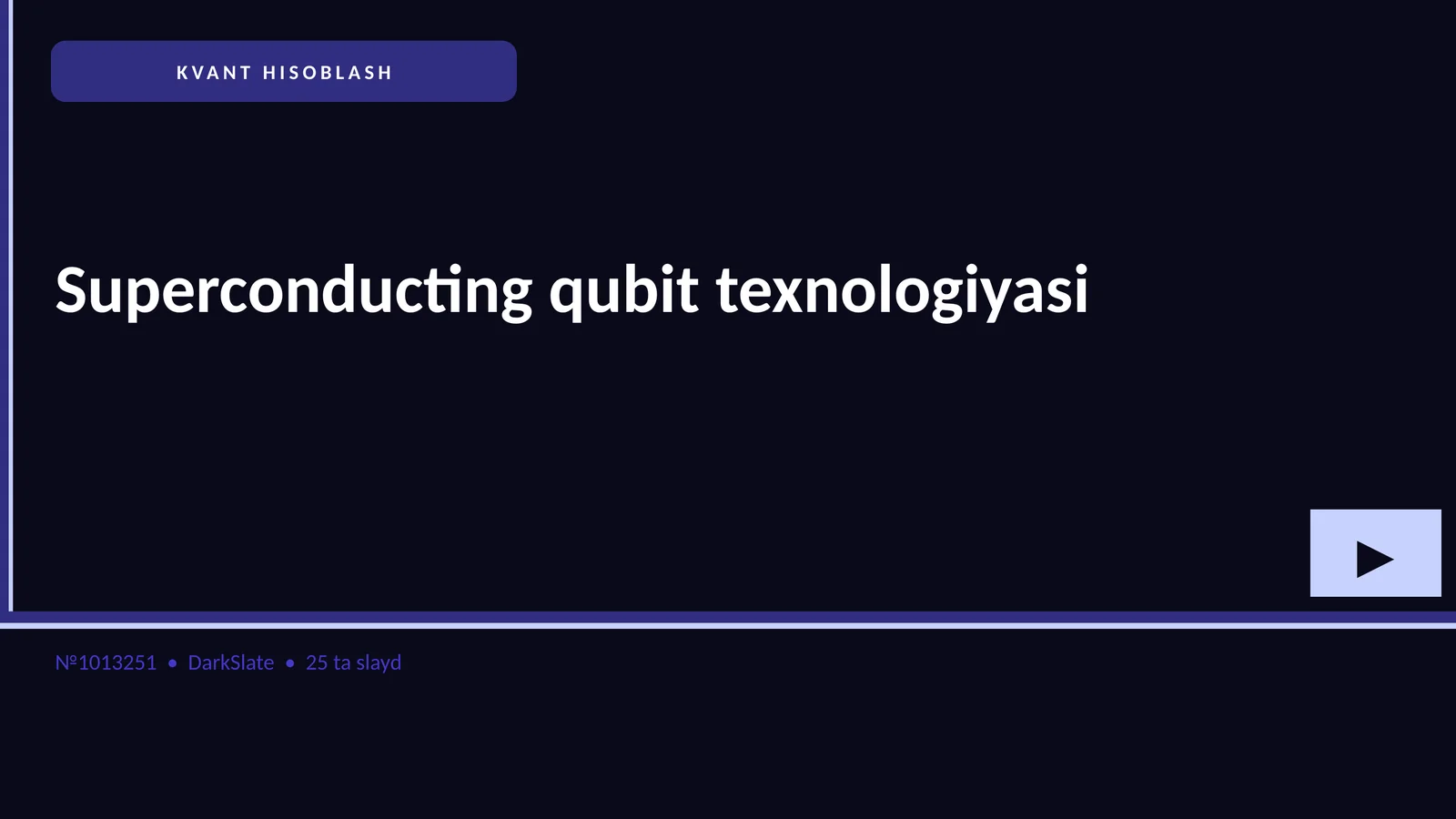 KVANT HISOBLASH 1