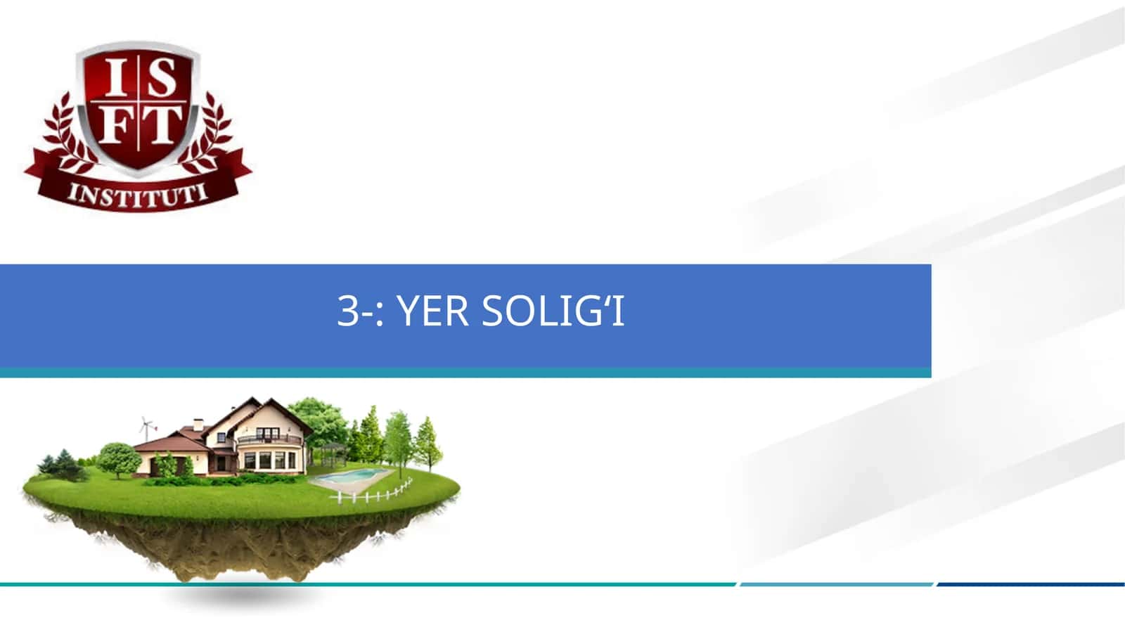 YER SOLIG‘I 1