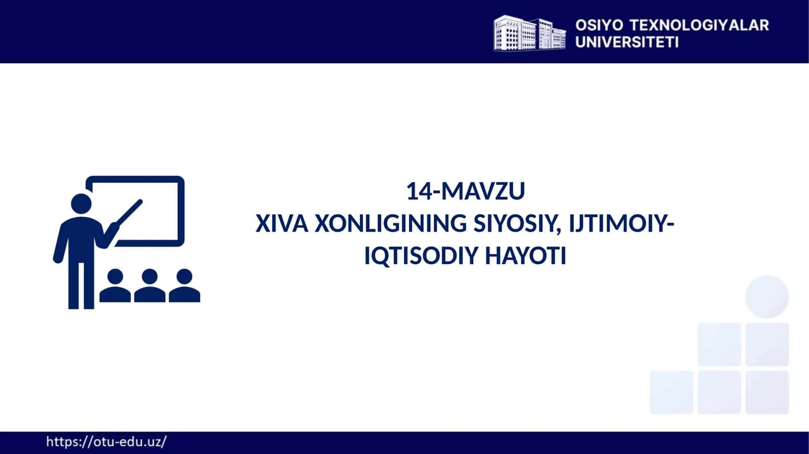 XIVA XONLIGINING SIYOSIY, IJTIMOIY-IQTISODIY HAYOTI 1