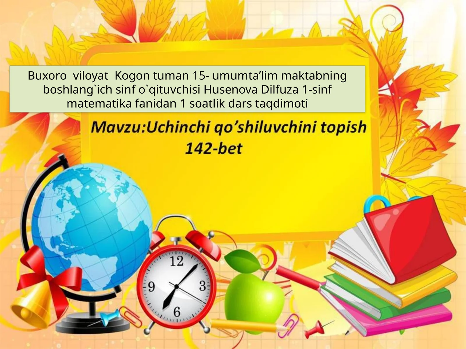 1 dan 10 gacha boʻlgan sonlar 1