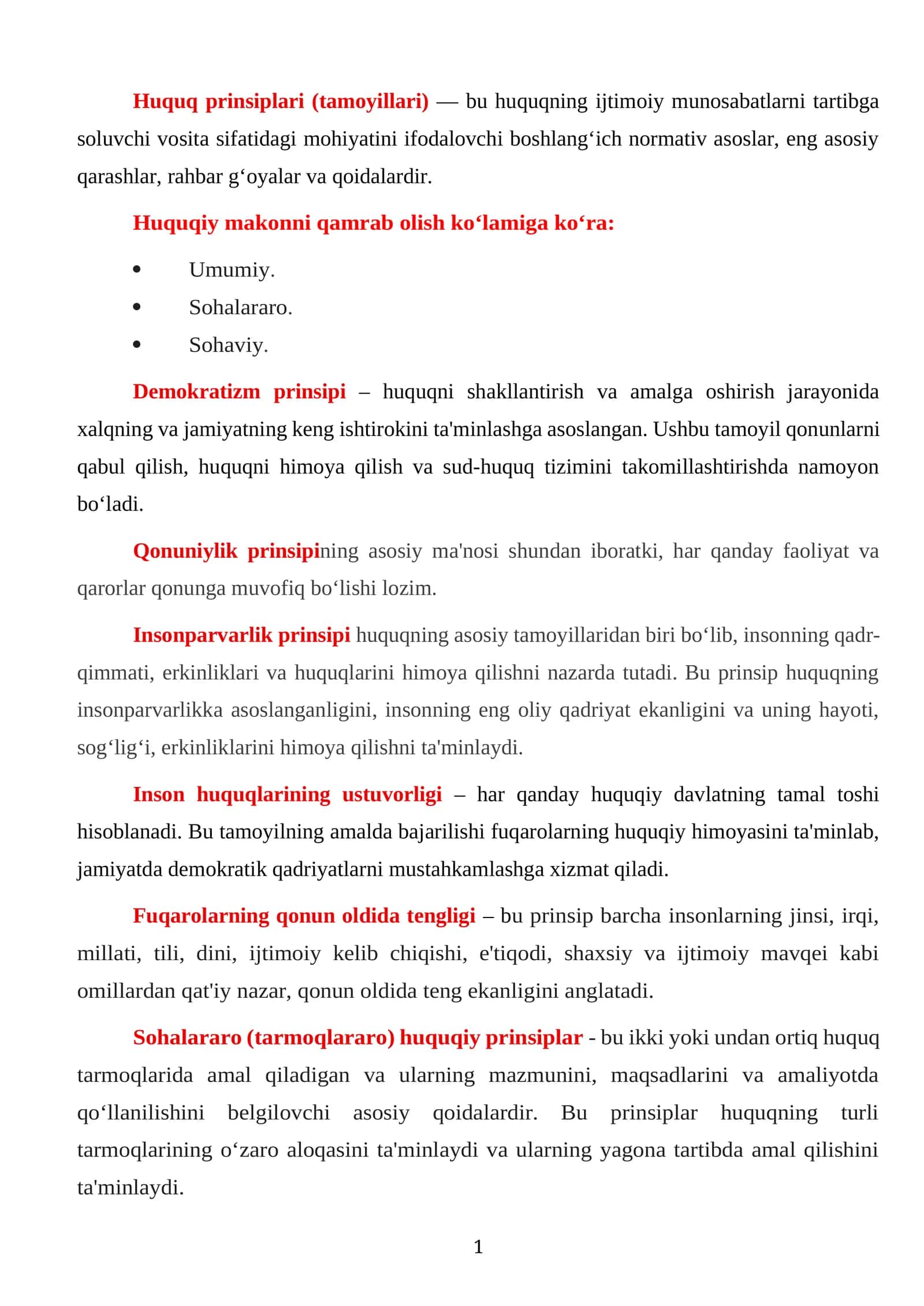 Huquq prinsiplari 1
