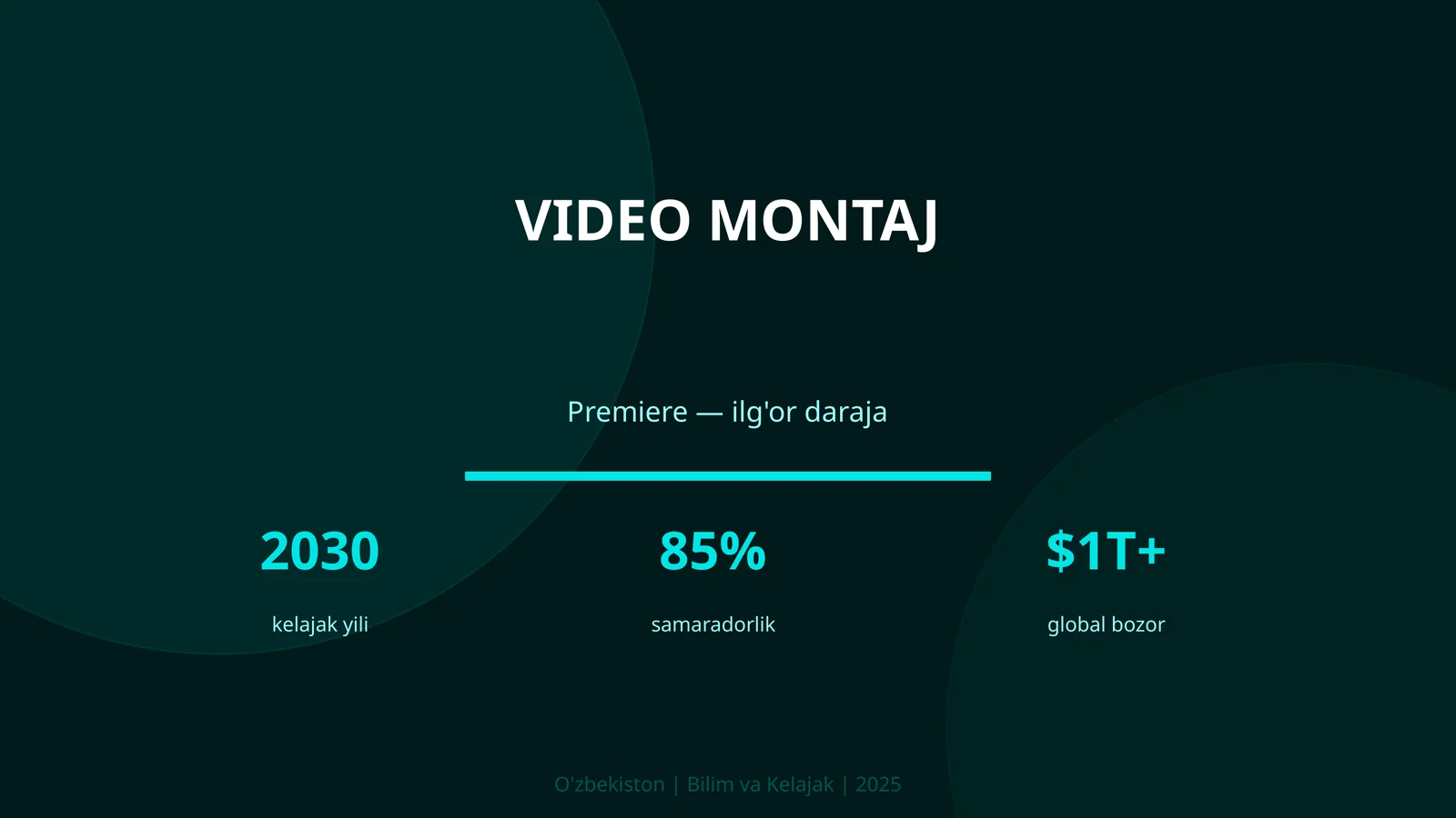 Video montaj 1