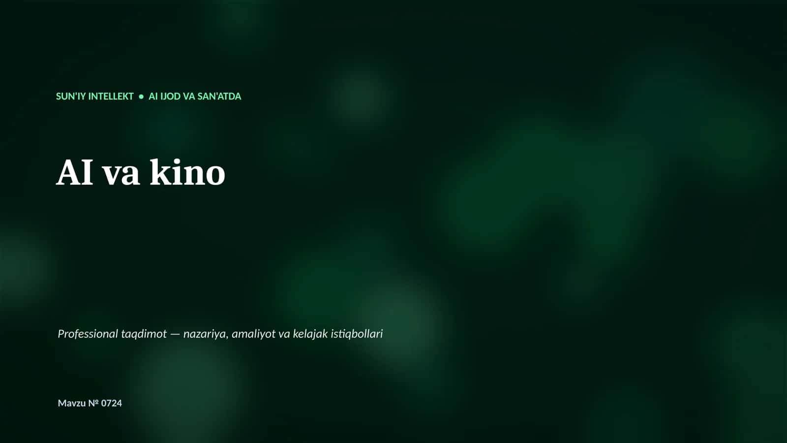 AI va kino 1