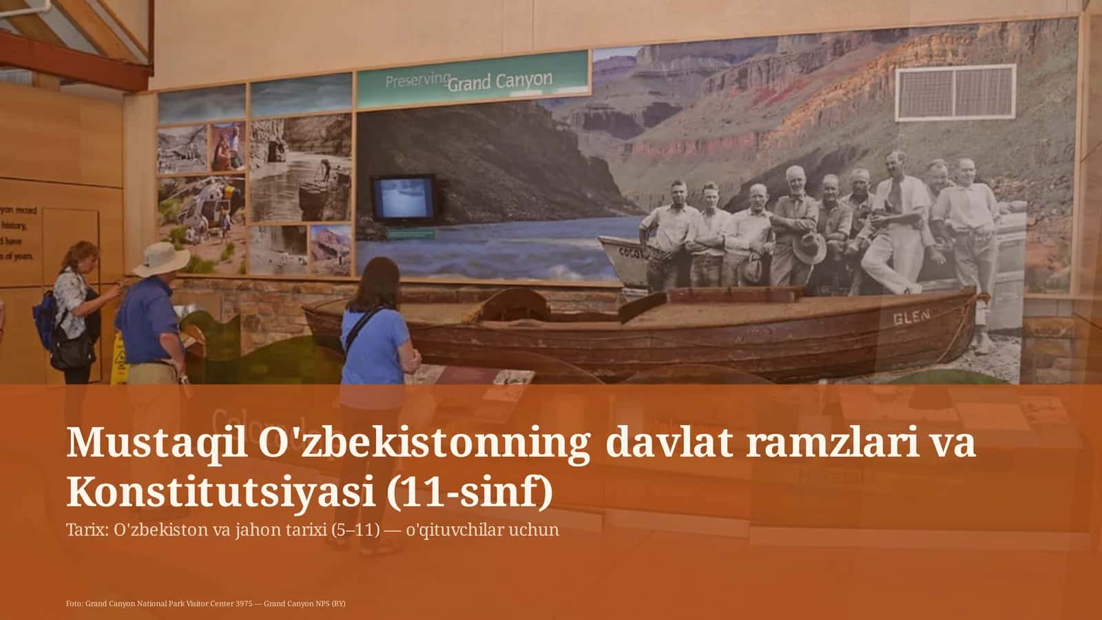 Mustaqil O'zbekistonning davlat ramzlari va Konstitutsiyasi (11-sinf) 1