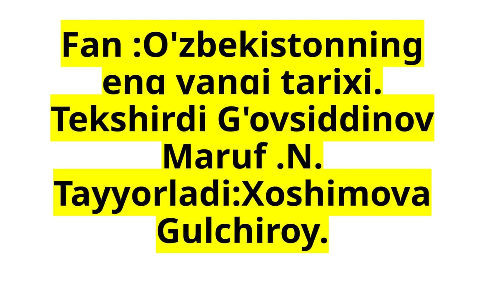MUSTAQILLIK YILLARIDA O‘ZBEKISTONDAGIMAʼNAVIYVA MADANIY TARAQQIYOT 1