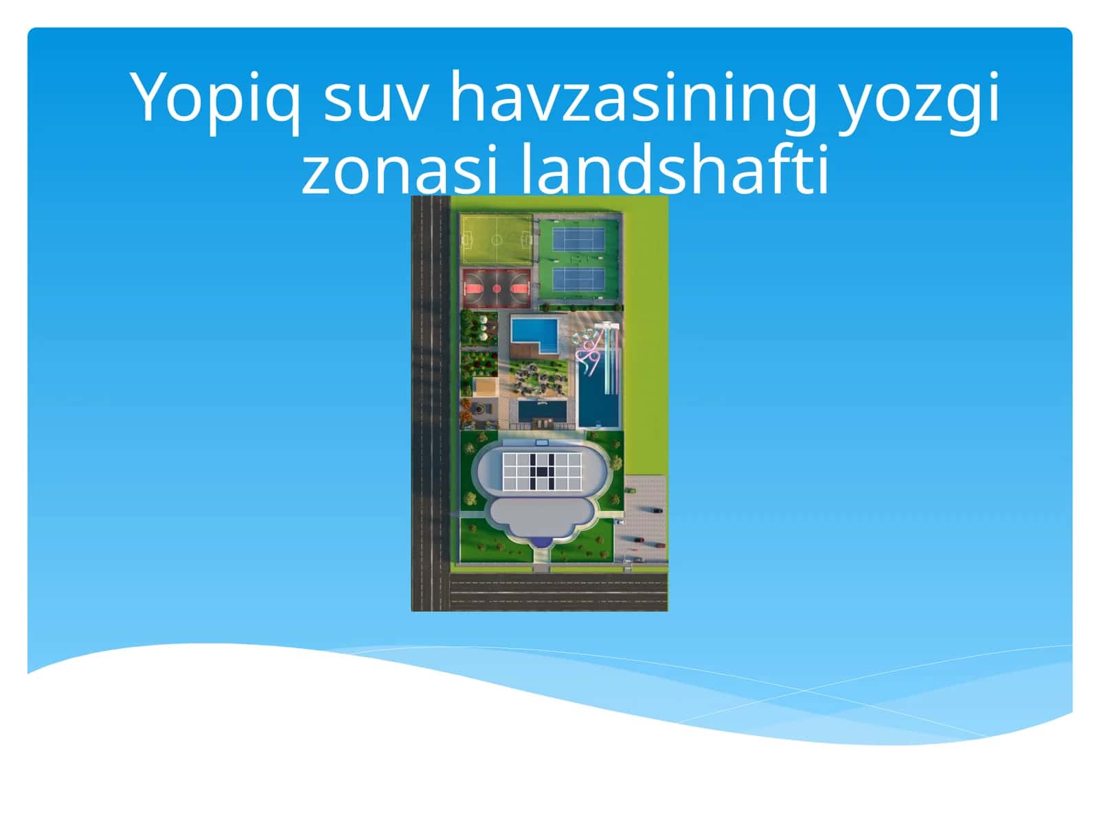 Yopiq suv havzasining yozgi zonasi landshafti.ppt 1