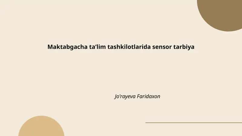 Sensor tarbiya 1