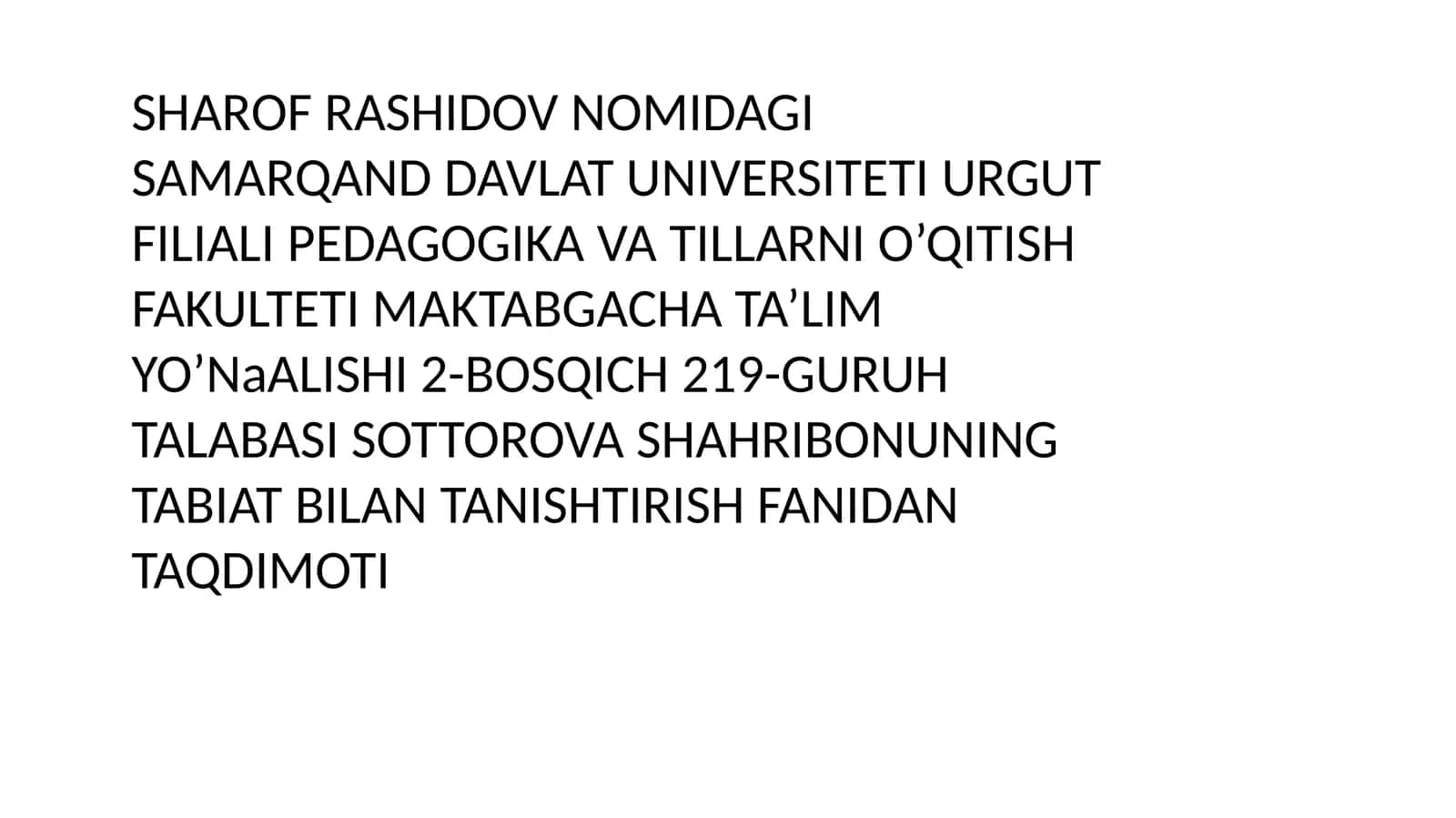 Ertalabki sayrni rejalashtirish plan-konspekt tuzish 1