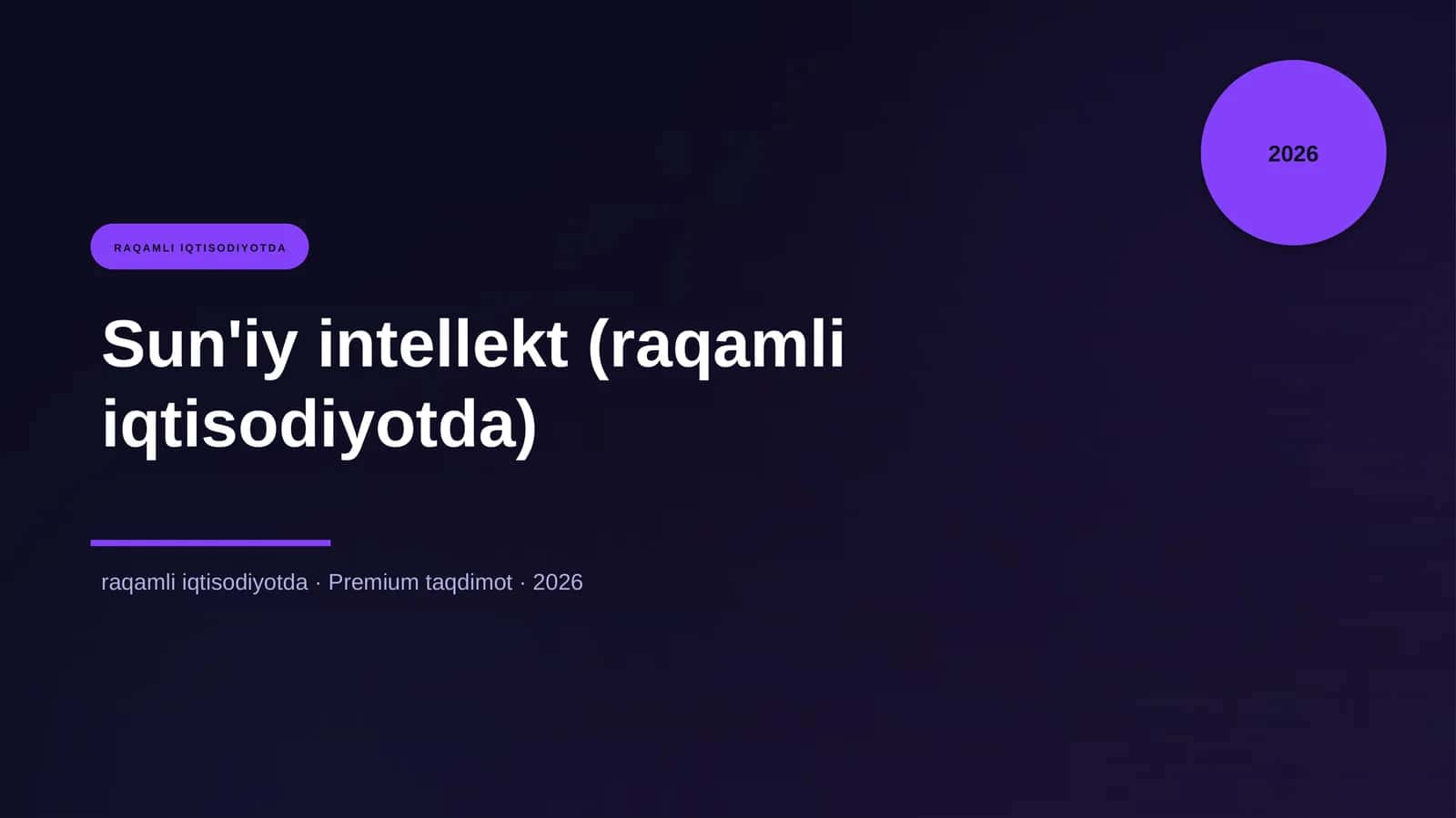 Sun'iy intellekt (raqamli iqtisodiyotda) 1