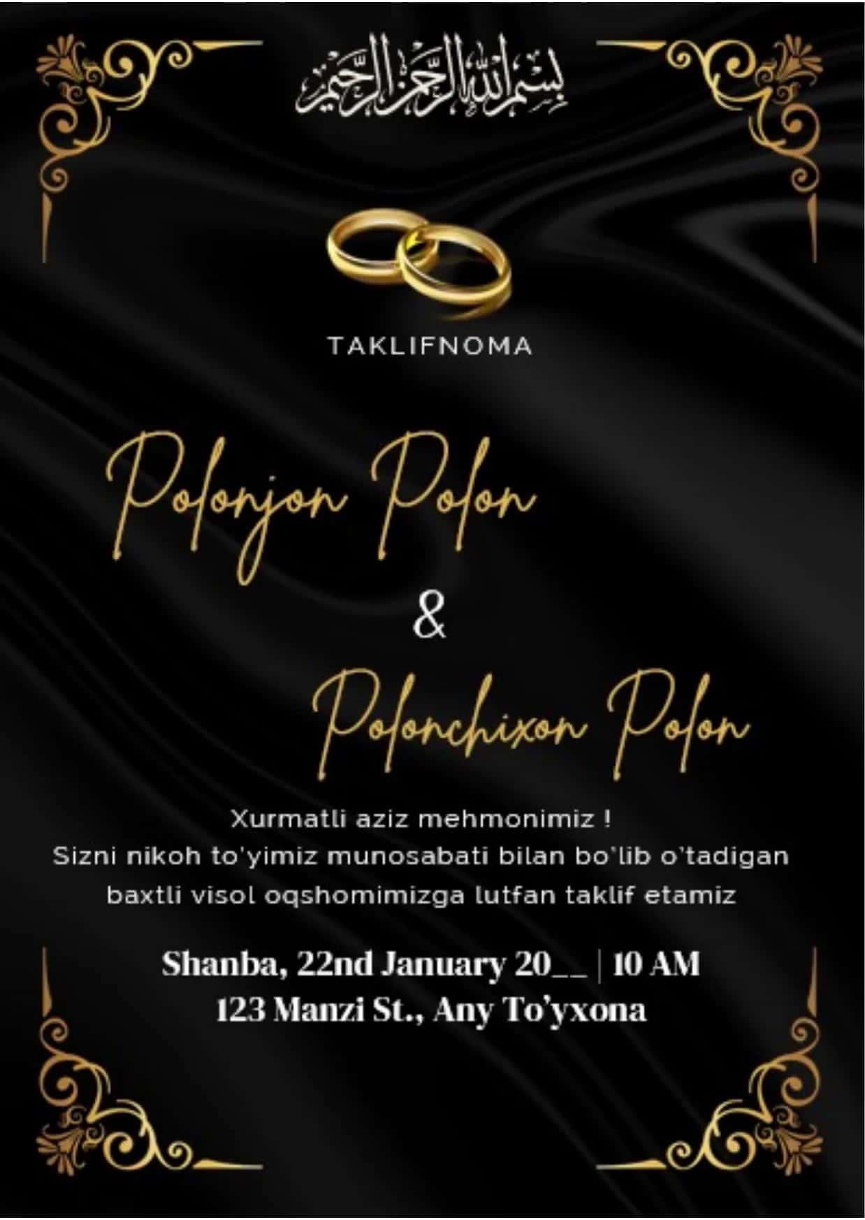 TAKLIFNOMA 1