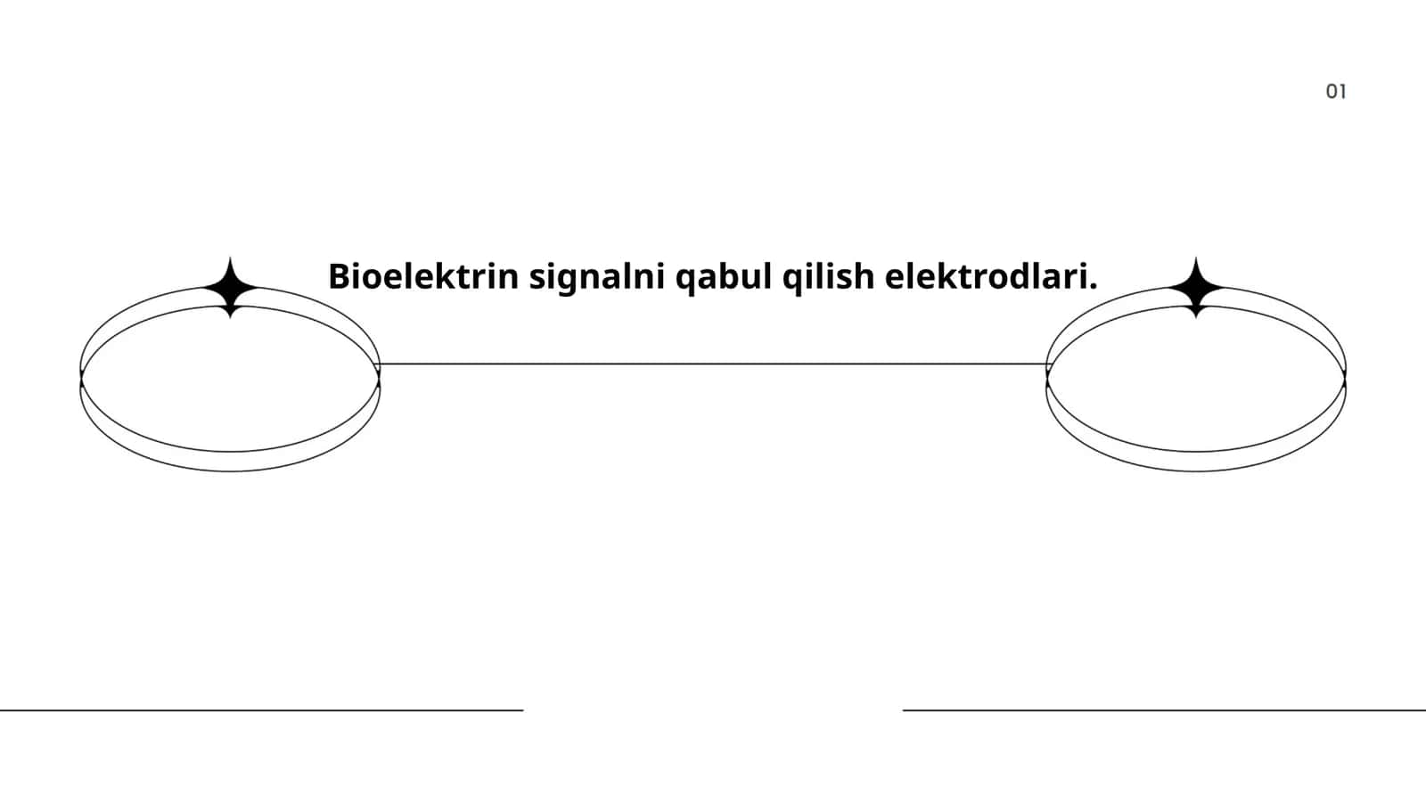 Bioelektrin signalni qabul qilish elektrodlari 1
