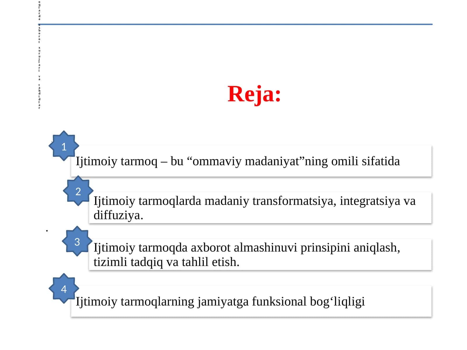 Ijtimoiy tarmoq xavfsizligi qoidalari 1