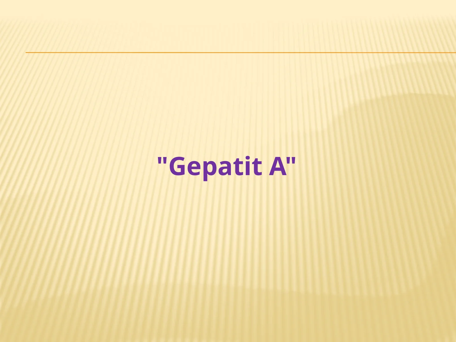 Gepatit A 1