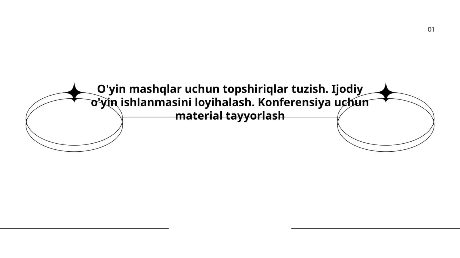 O'yin mashqlari uchun ijodiy strategiyalar 1