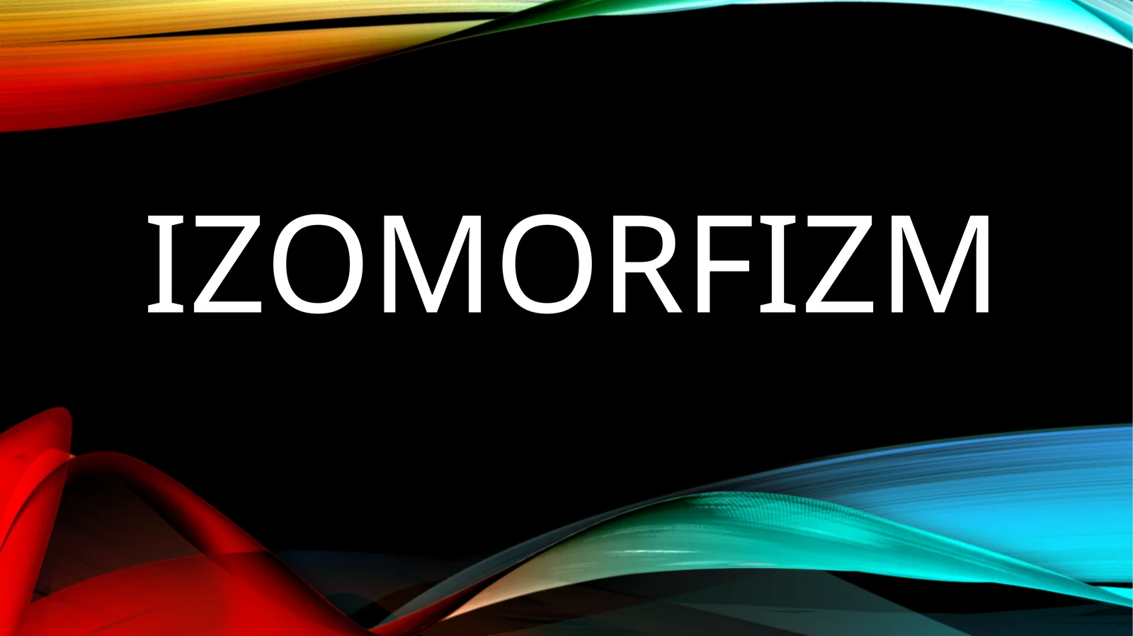 Izomorfizm 1