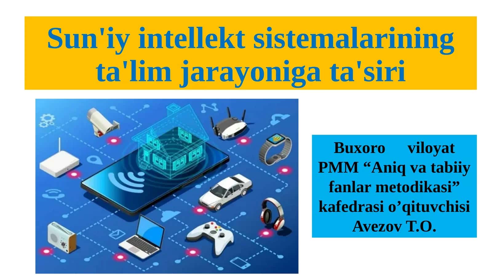 Sun'iy intellekt sistemalarining ta'lim jarayoni gata'siri 1