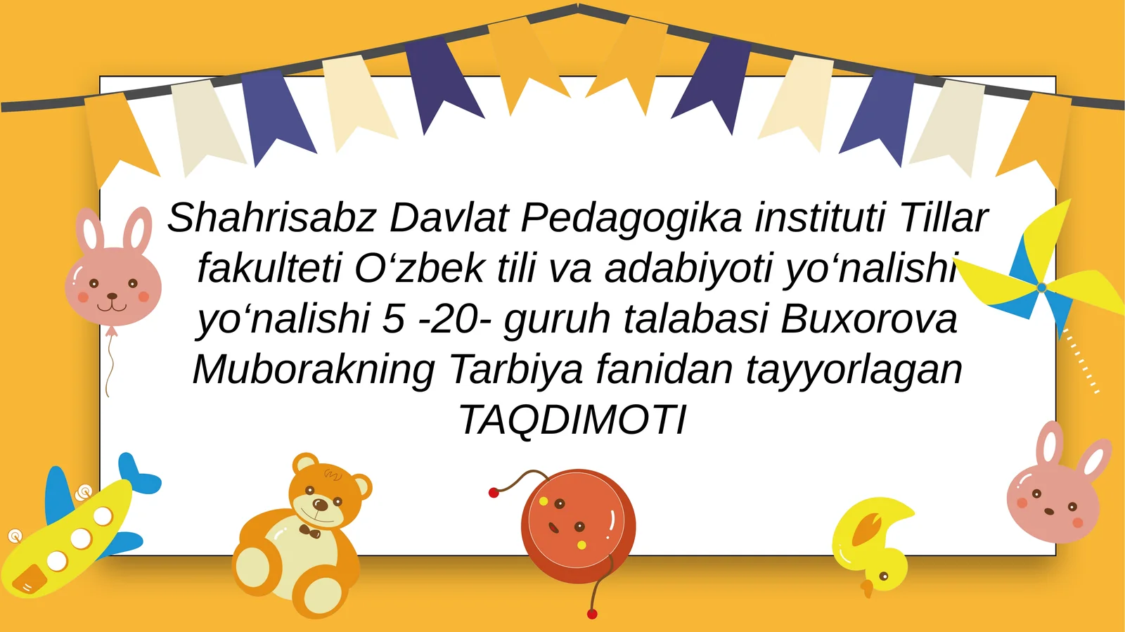 Islom ta'limoti 1