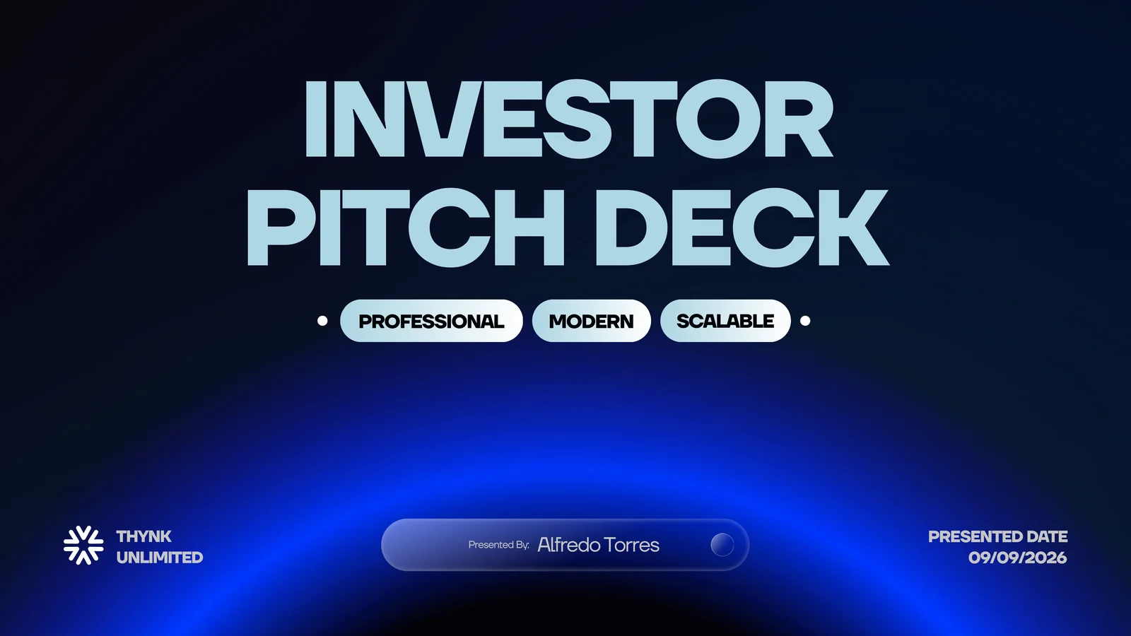 INVESTOR PITCH DECK 1