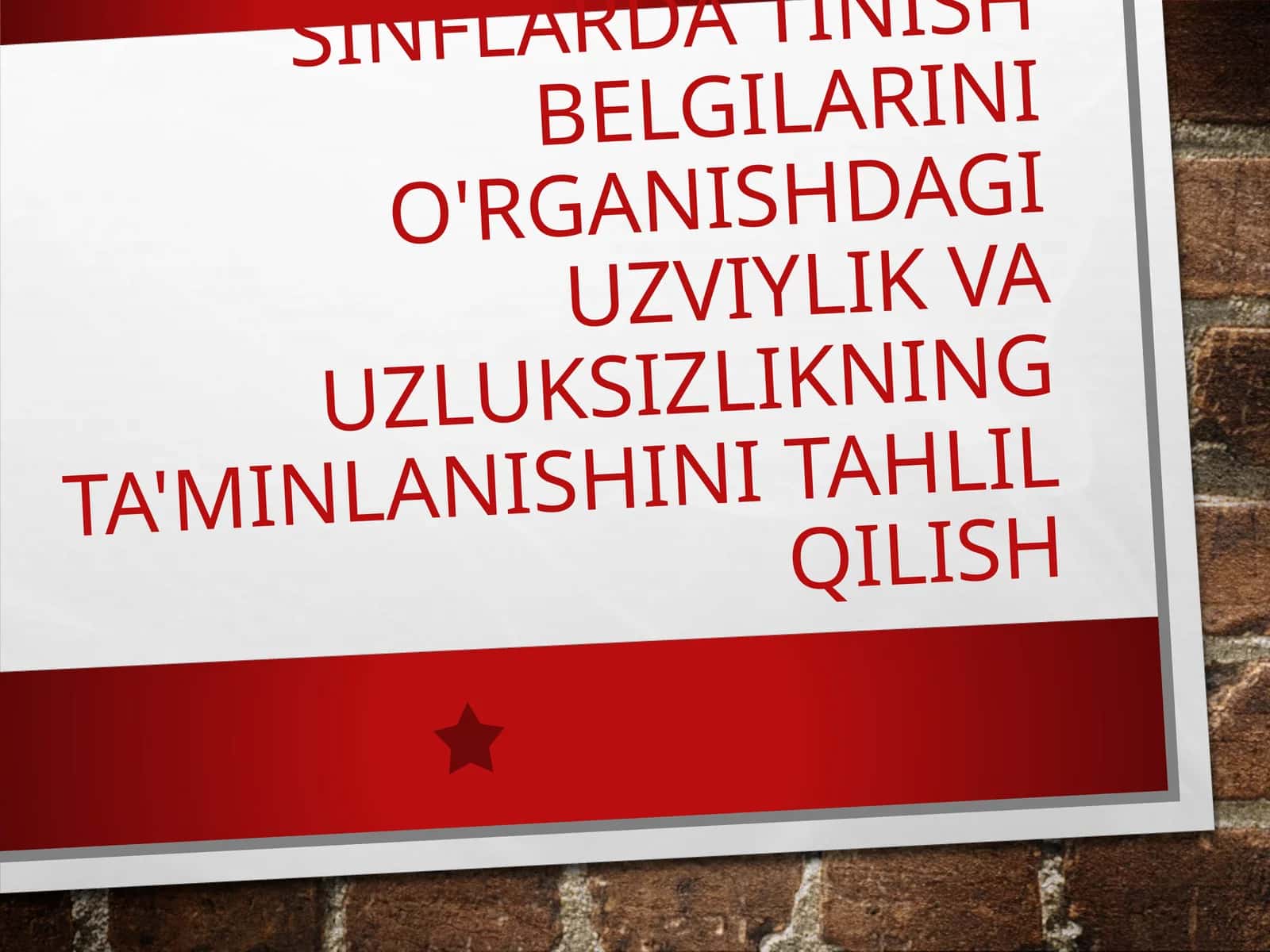 BOSHLANG’ICH SINF ONA TILI DARSLARIDA SO’Z TARKIBI VA YASALISHINIO’RGANISH METODIKASI 1