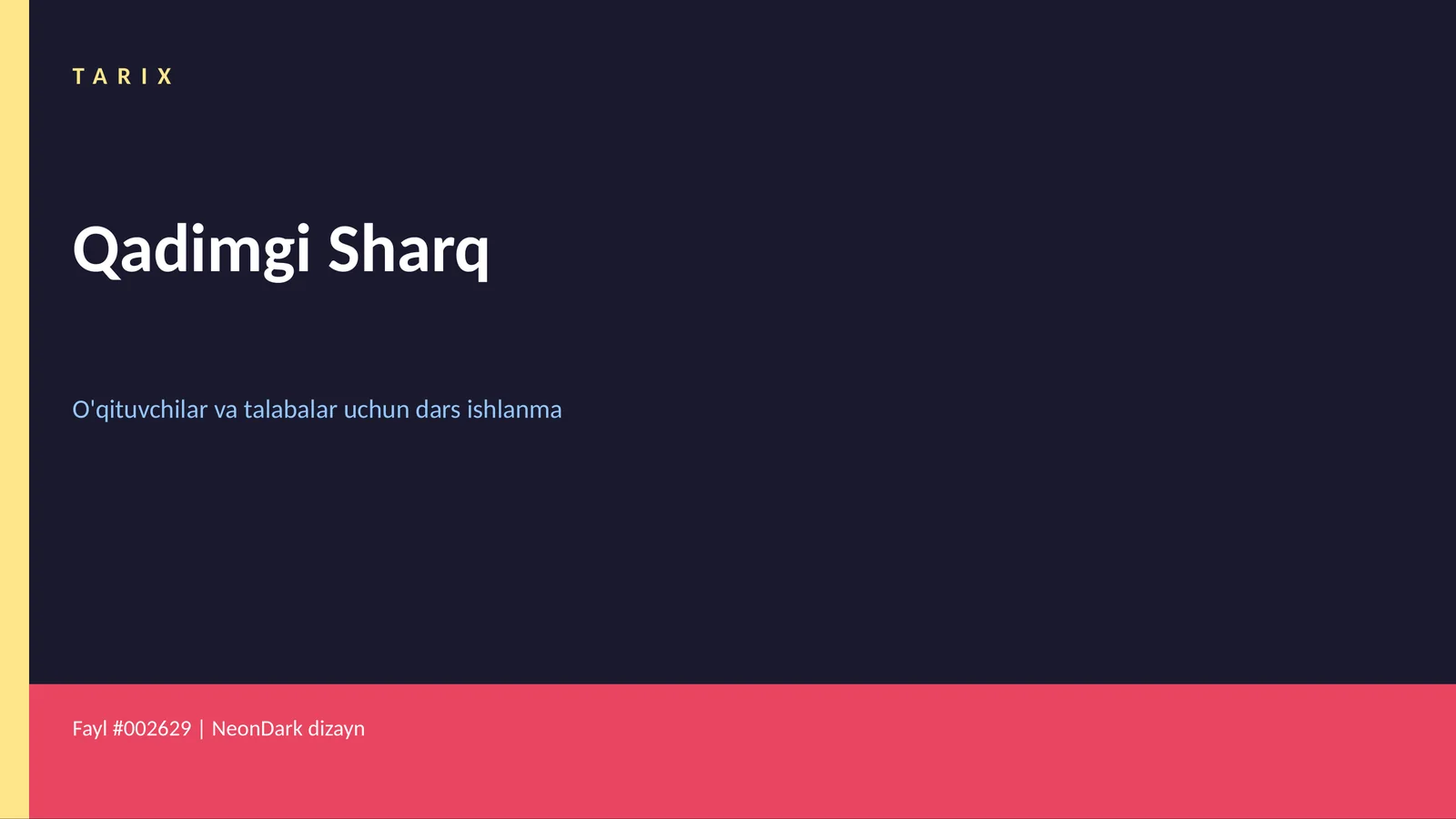 Qadimgi Sharq 1