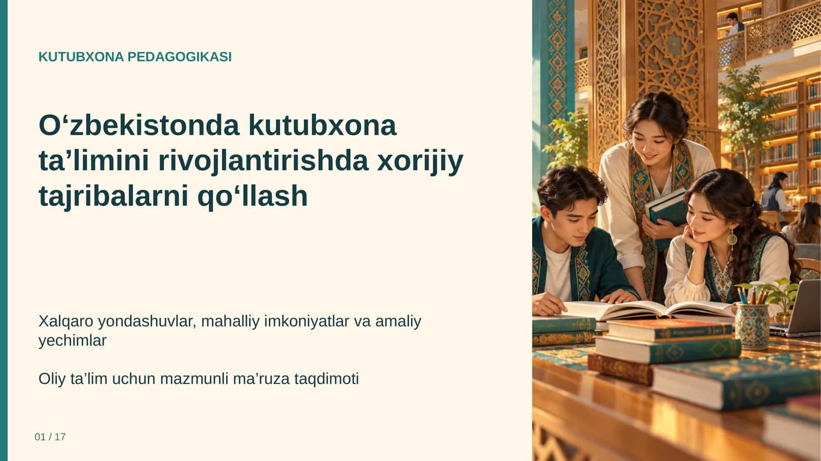taqdimod 1