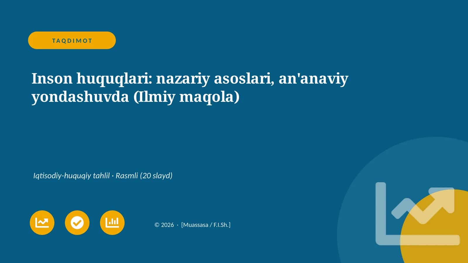 Inson huquqlari: nazariy asoslari, an'anaviy yondashuvda (Ilmiy maqola) 1