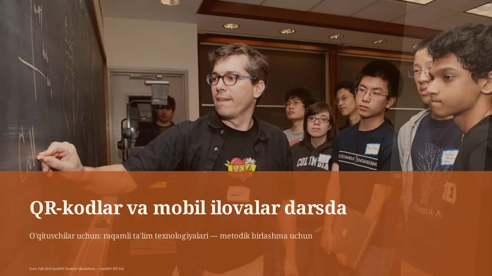 QR-kodlar va mobil ilovalar darsda 1