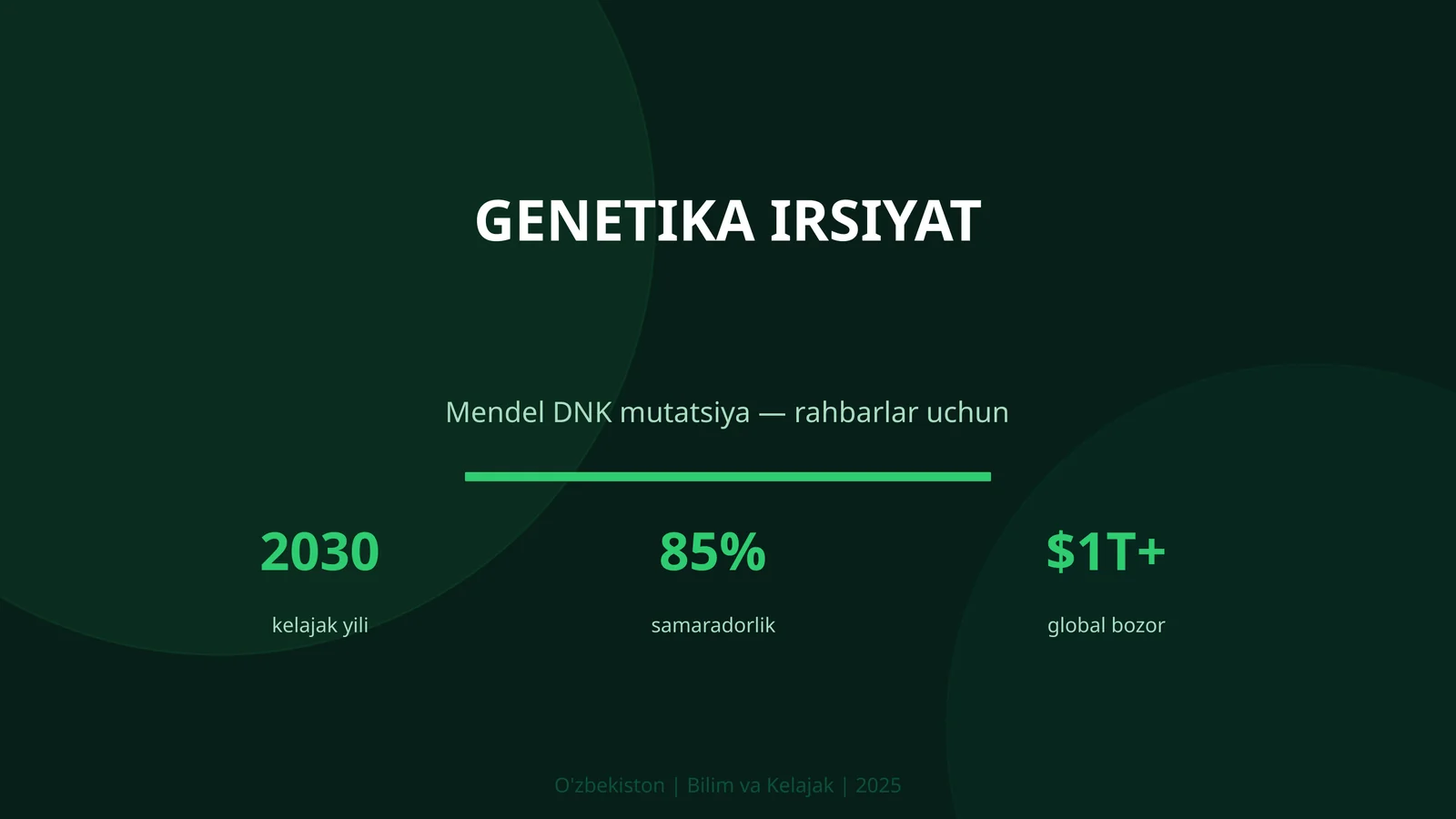 Genetika irsiyat 1