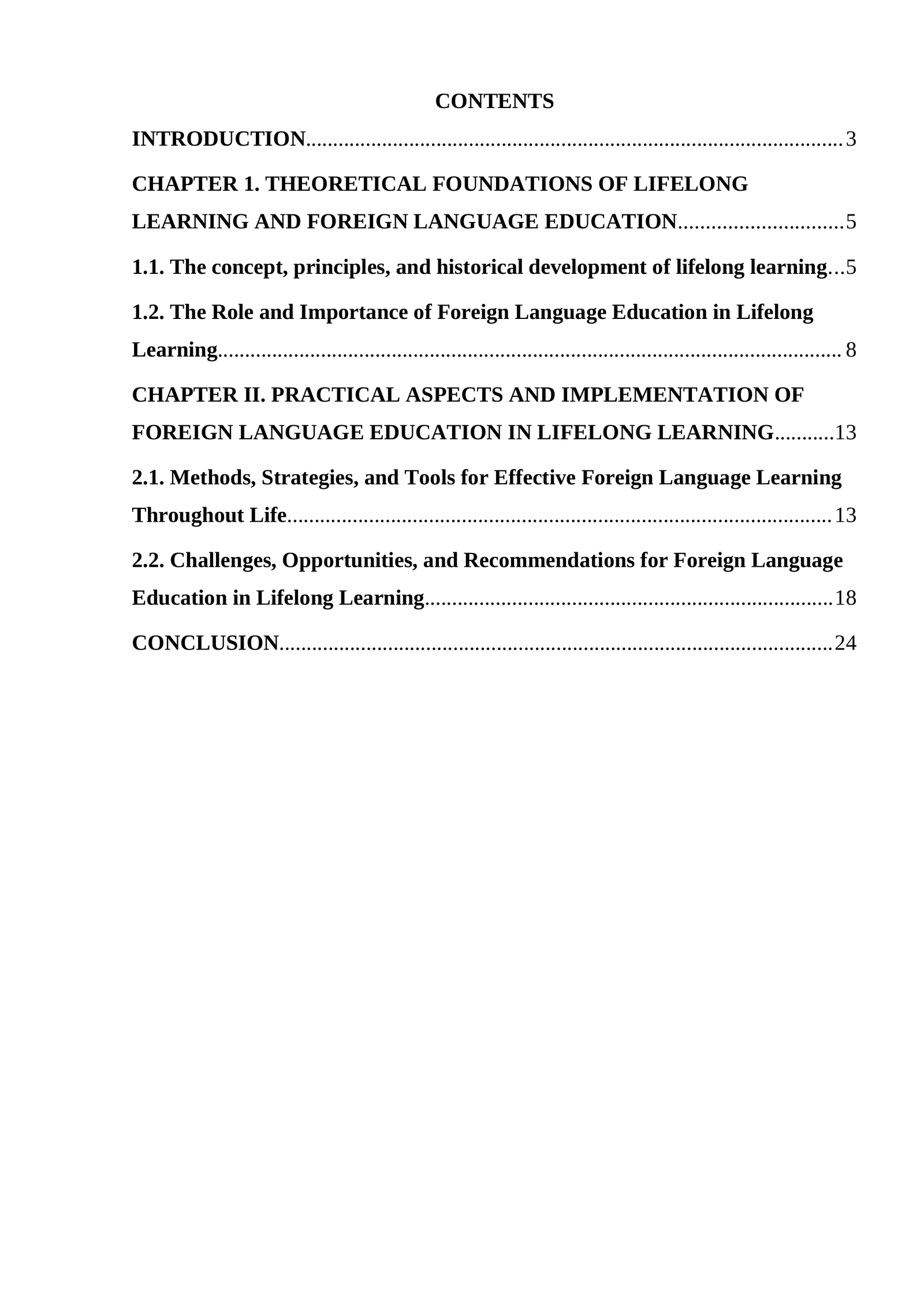 Lifelong learning and foreign language education 1