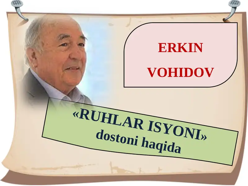 «RUHLAR ISYONI» 1