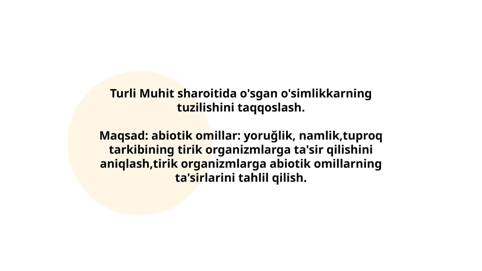 O'simlik tuzilishi 1