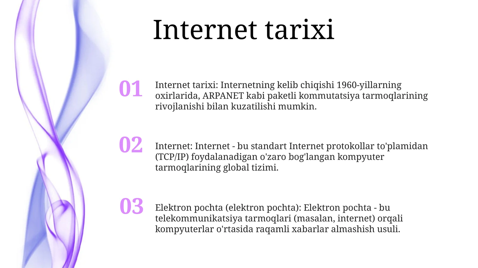 Internet tarixi 1