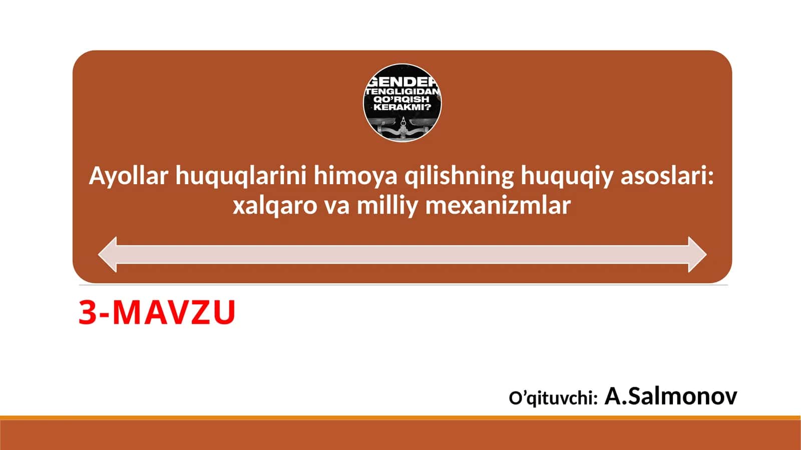XOTIN-QIZLAR HUQUQLARI 1