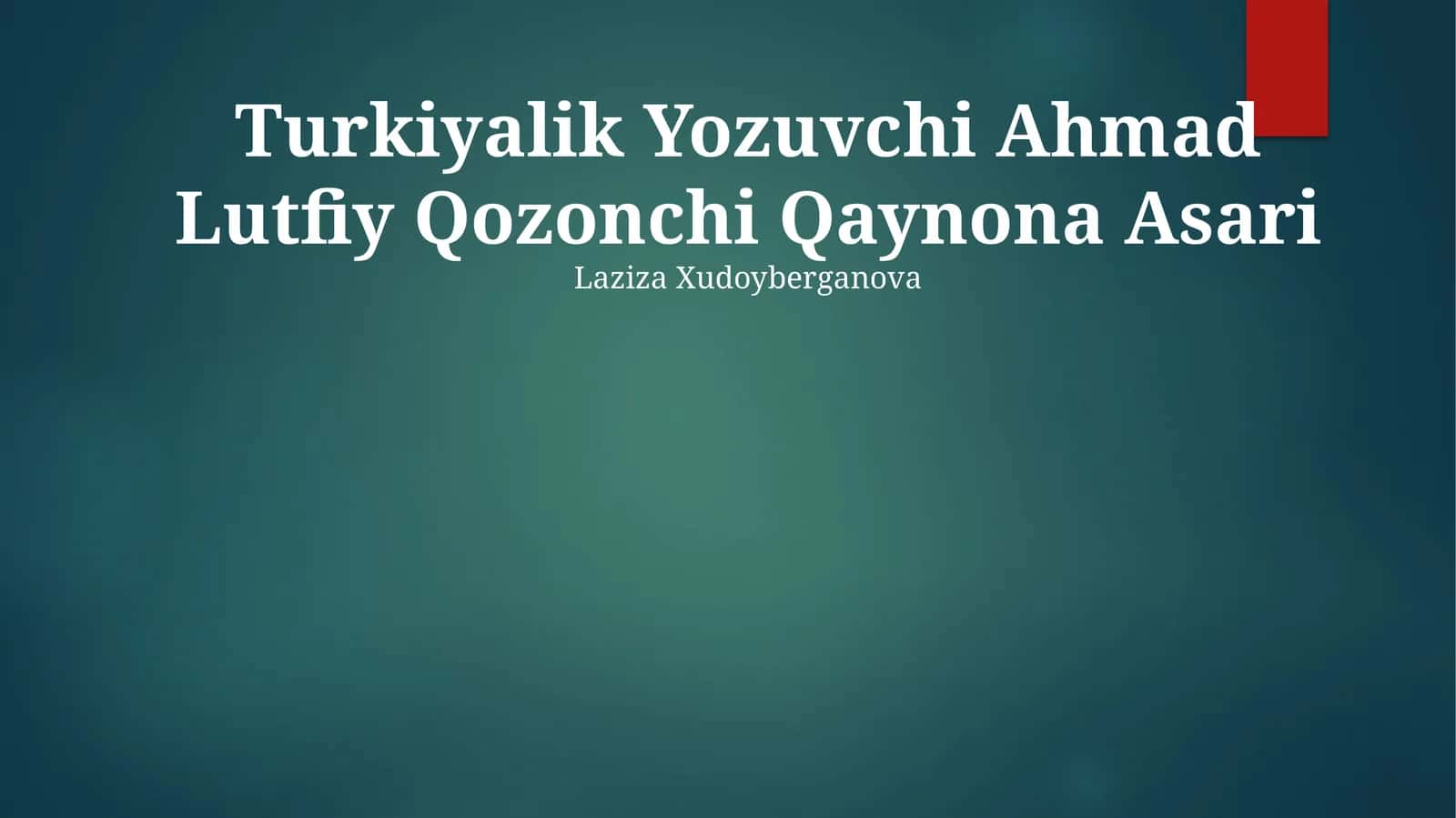 Qaynona Asari 1