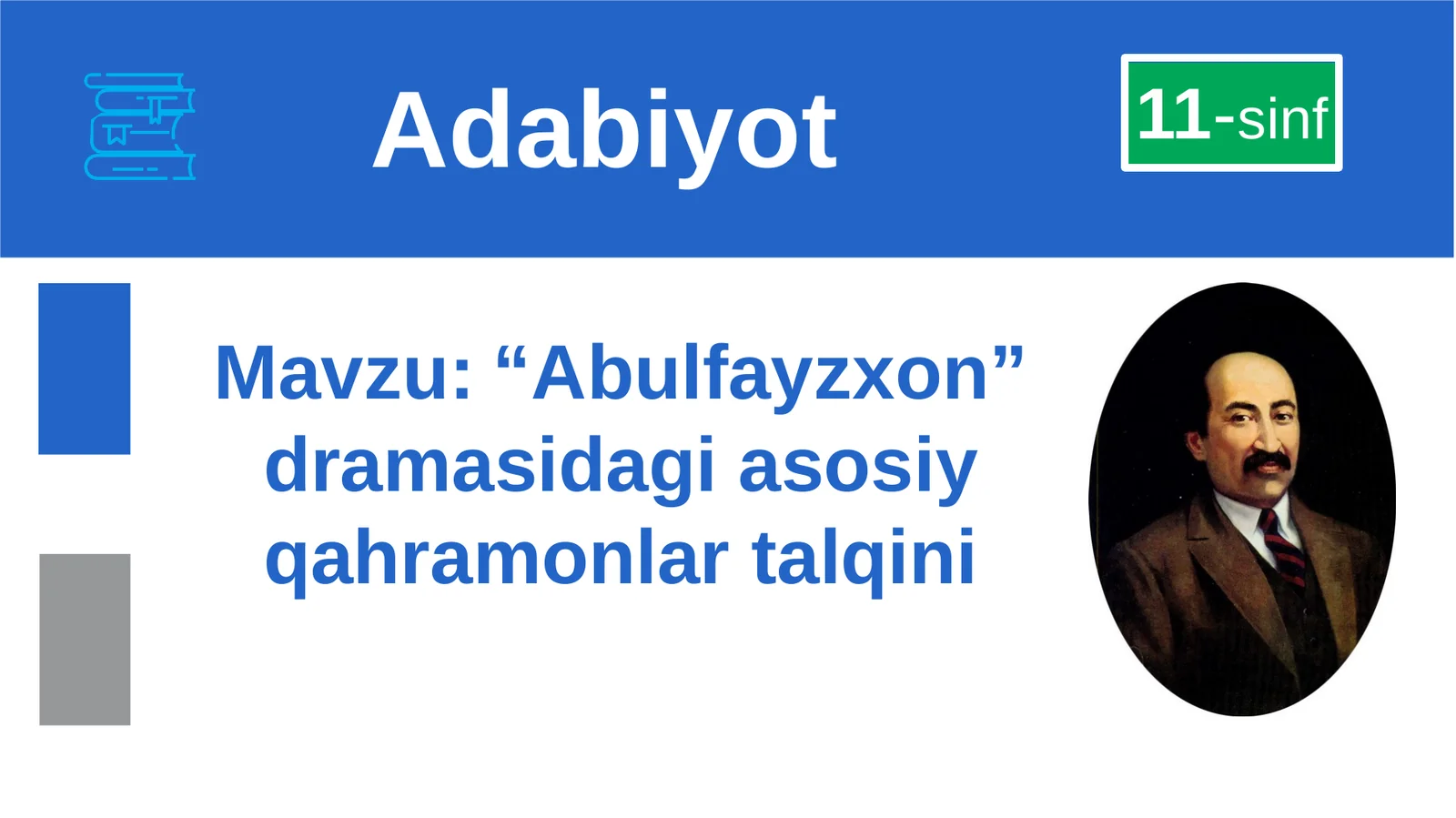 Abulfayzxon dramasi 1