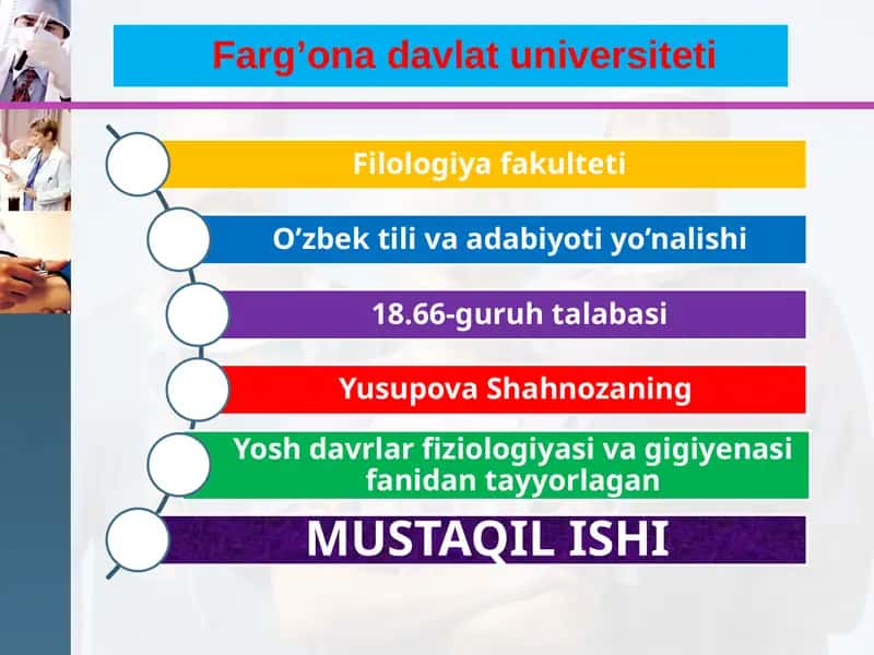 Yoshlik davrlarning morfologik va fiziologik xususiyatlari 1