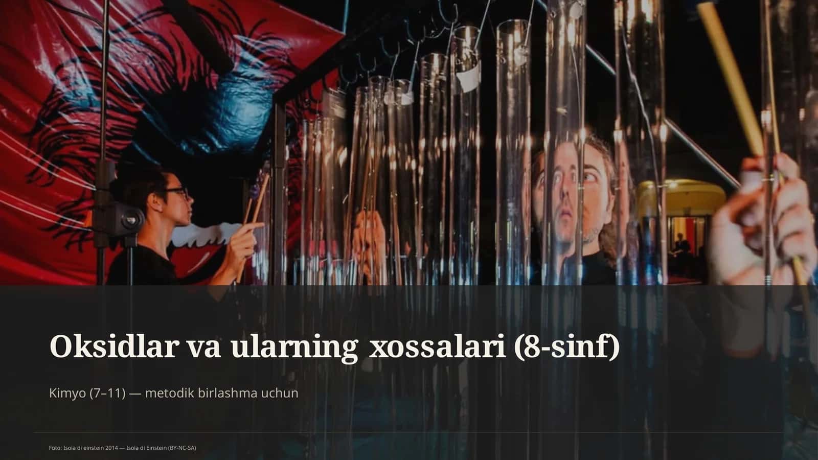 Oksidlar va ularning xossalari (8-sinf) 1