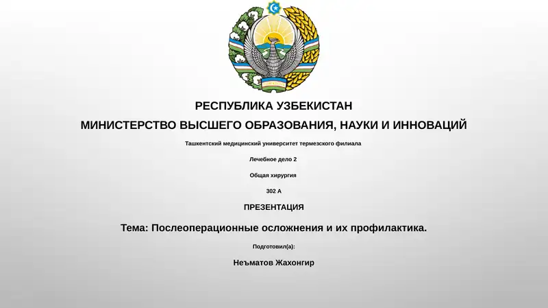 Лечебное дело 2 1