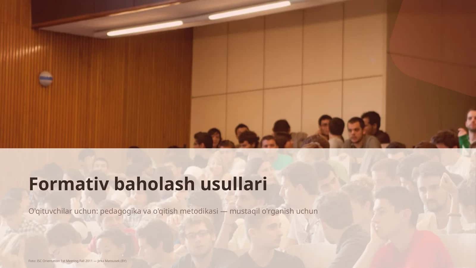 Formativ baholash usullari 1