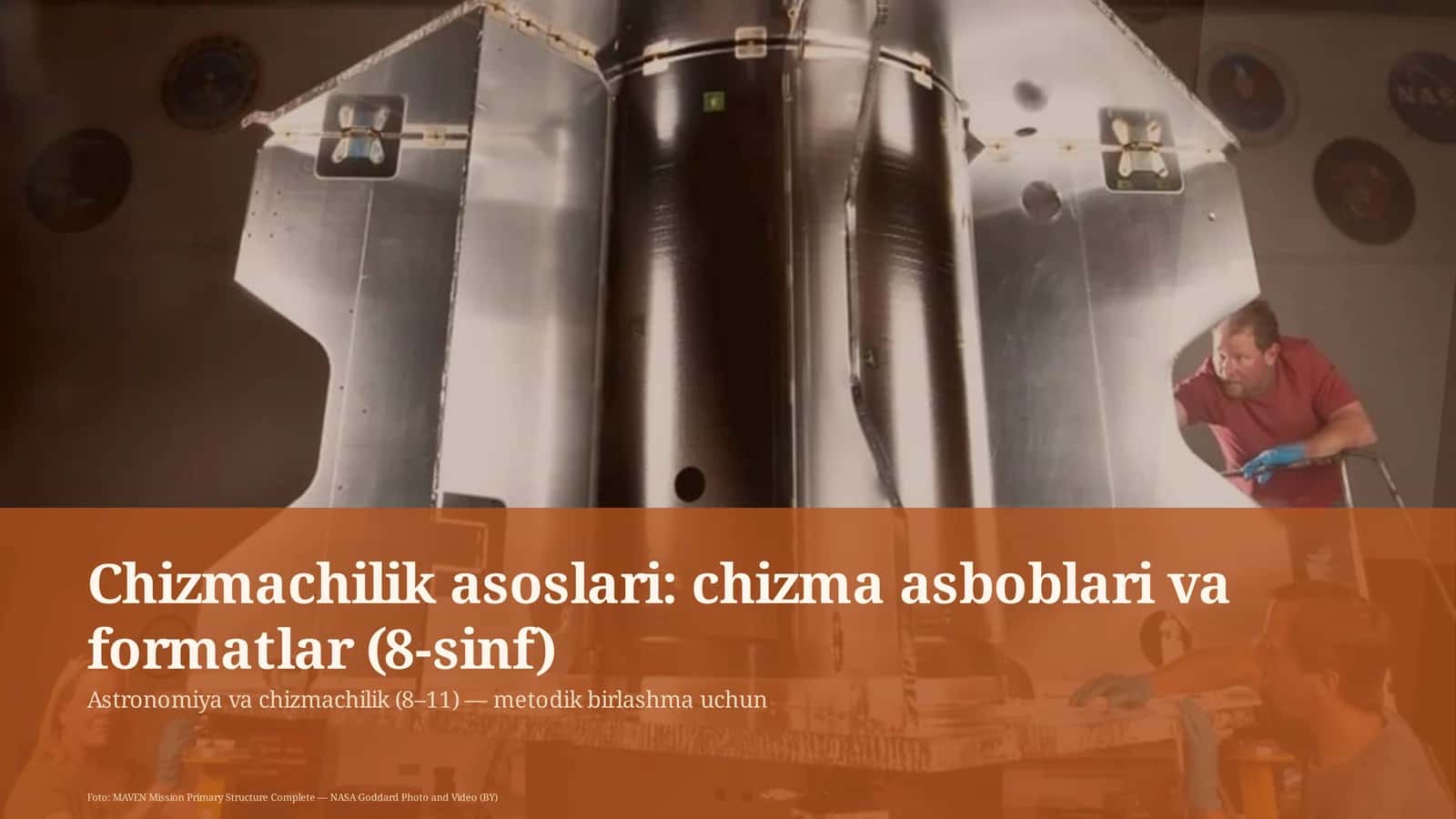 Chizmachilik asoslari: chizma asboblari va formatlar (8-sinf) 1