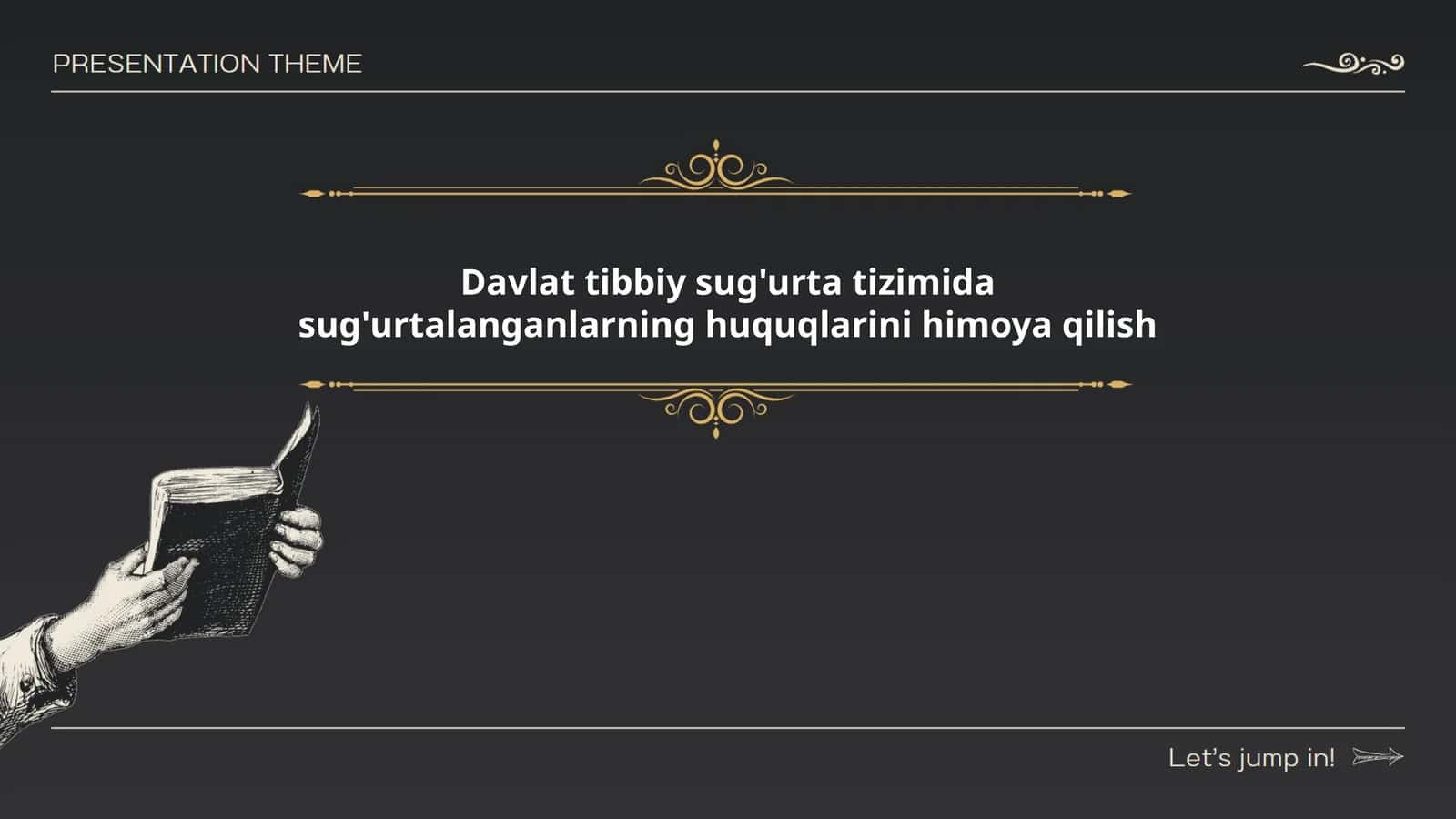 Davlat tibbiy sug'urta tizimida sug'urtalanganlarning huquqlarini himoya qilish 1