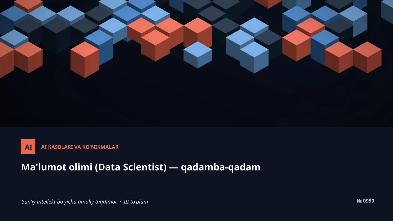 AI KASBLARI VA KO'NIKMALAR 1