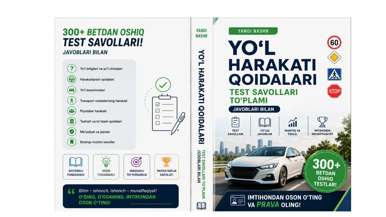 Avtotest prava savollar javoblari bilan 1