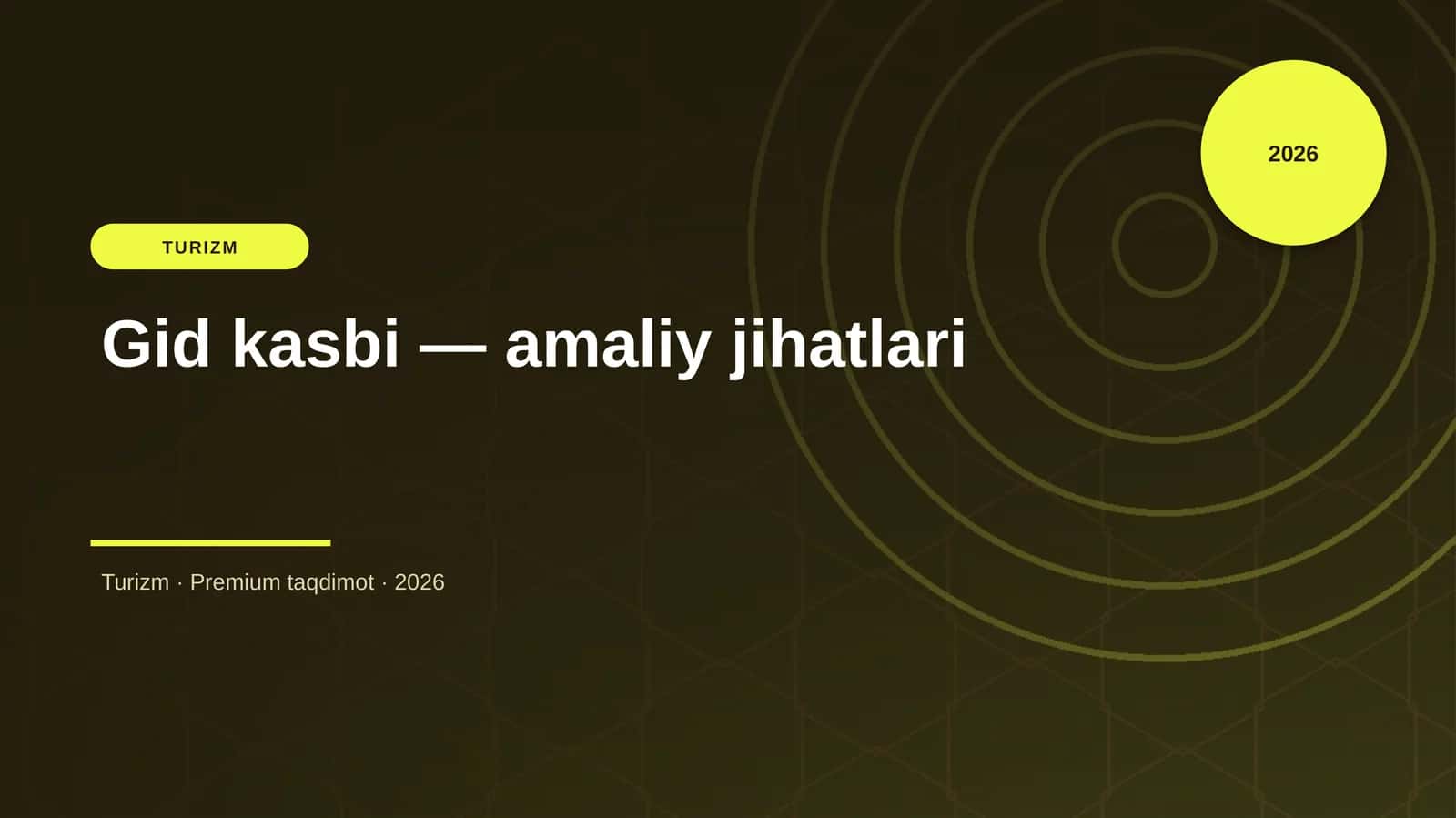 Gid kasbi — amaliy jihatlari 4