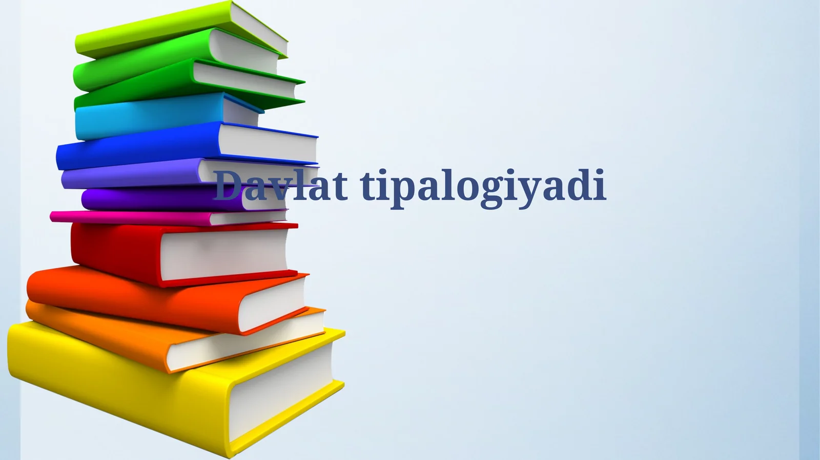 Davlat tipologiyasi 1
