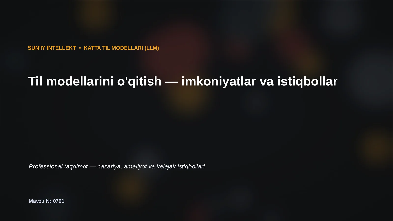 KATTA TIL MODELLARI (LLM) 1
