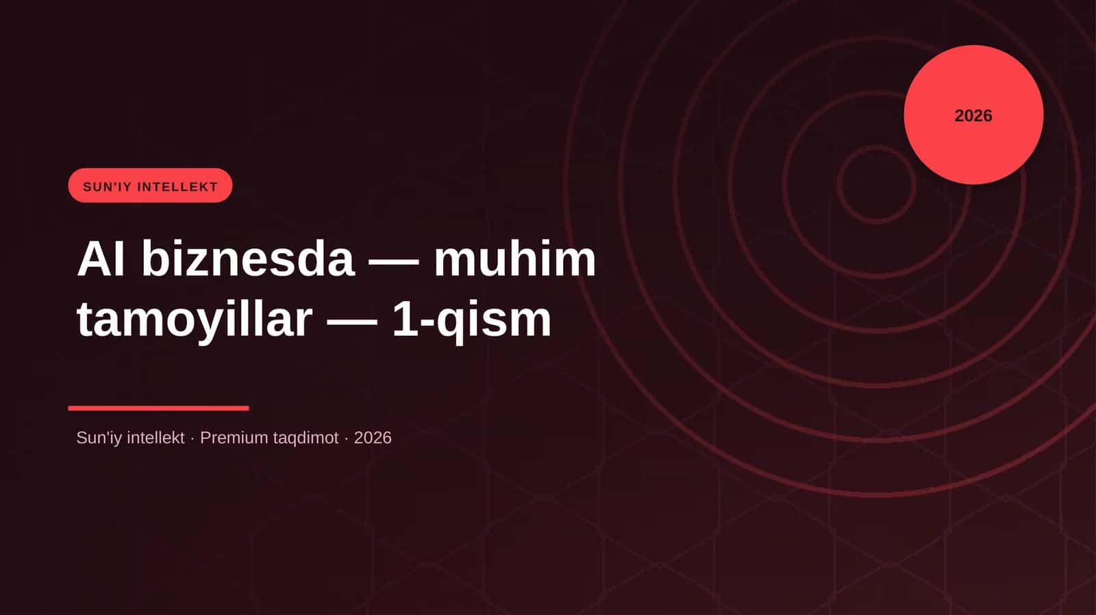 Sun'iy intellekt 1