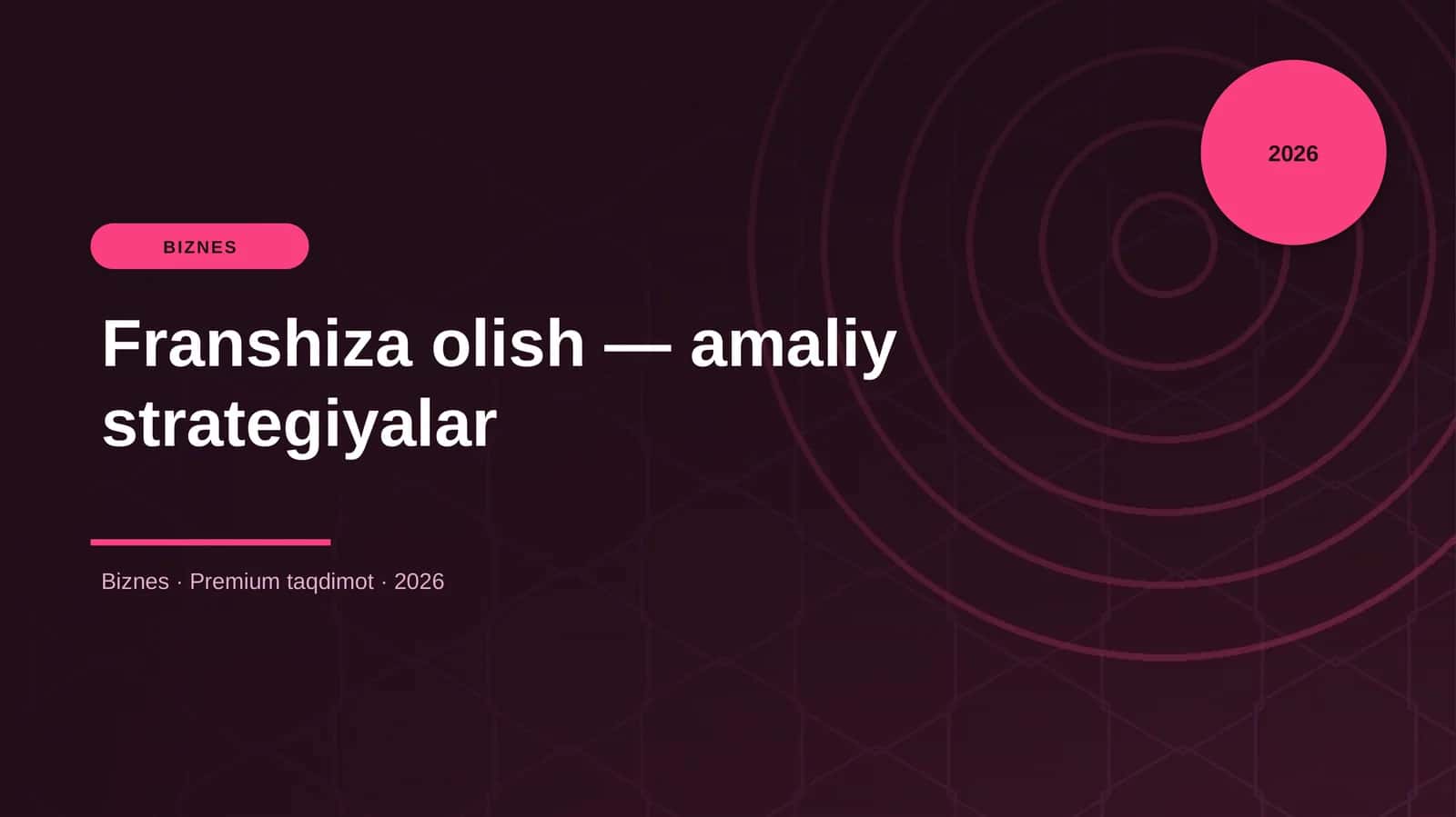 Franshiza olish — amaliy strategiyalar 1