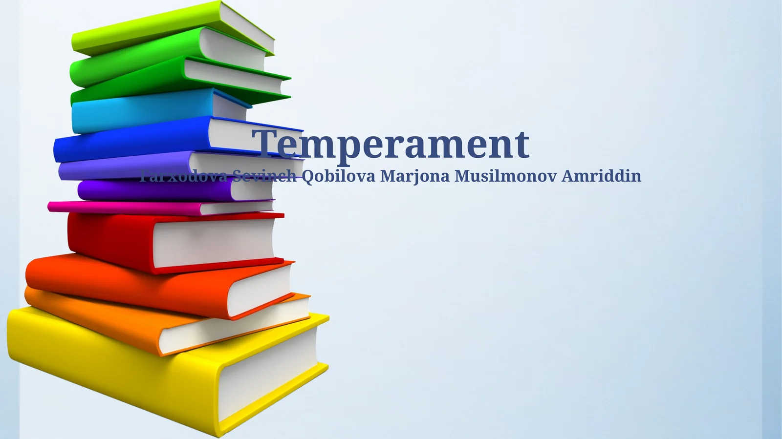 Temperament 1